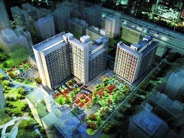 Seasons Park Apart Hotel Beijing Eksteriør billede